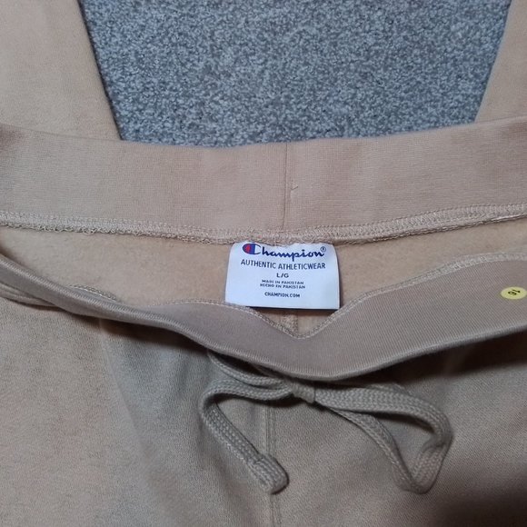 Champion Tan Sweatpants NWOT Fleece Joggers size L - Picture 4 of 4